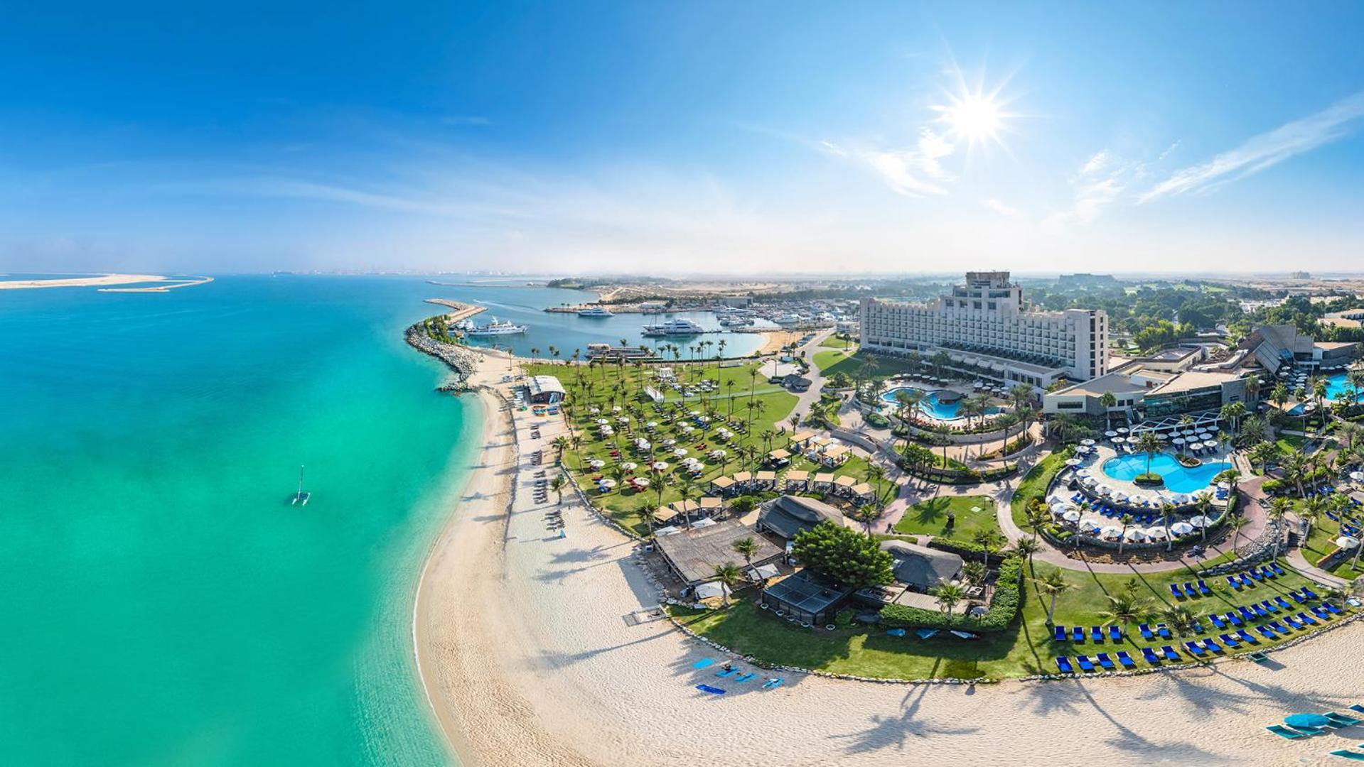 منتجع جيه ايه - فندق جيه ايه بيتش دبي المظهر الخارجي الصورة Aerial view of the resort